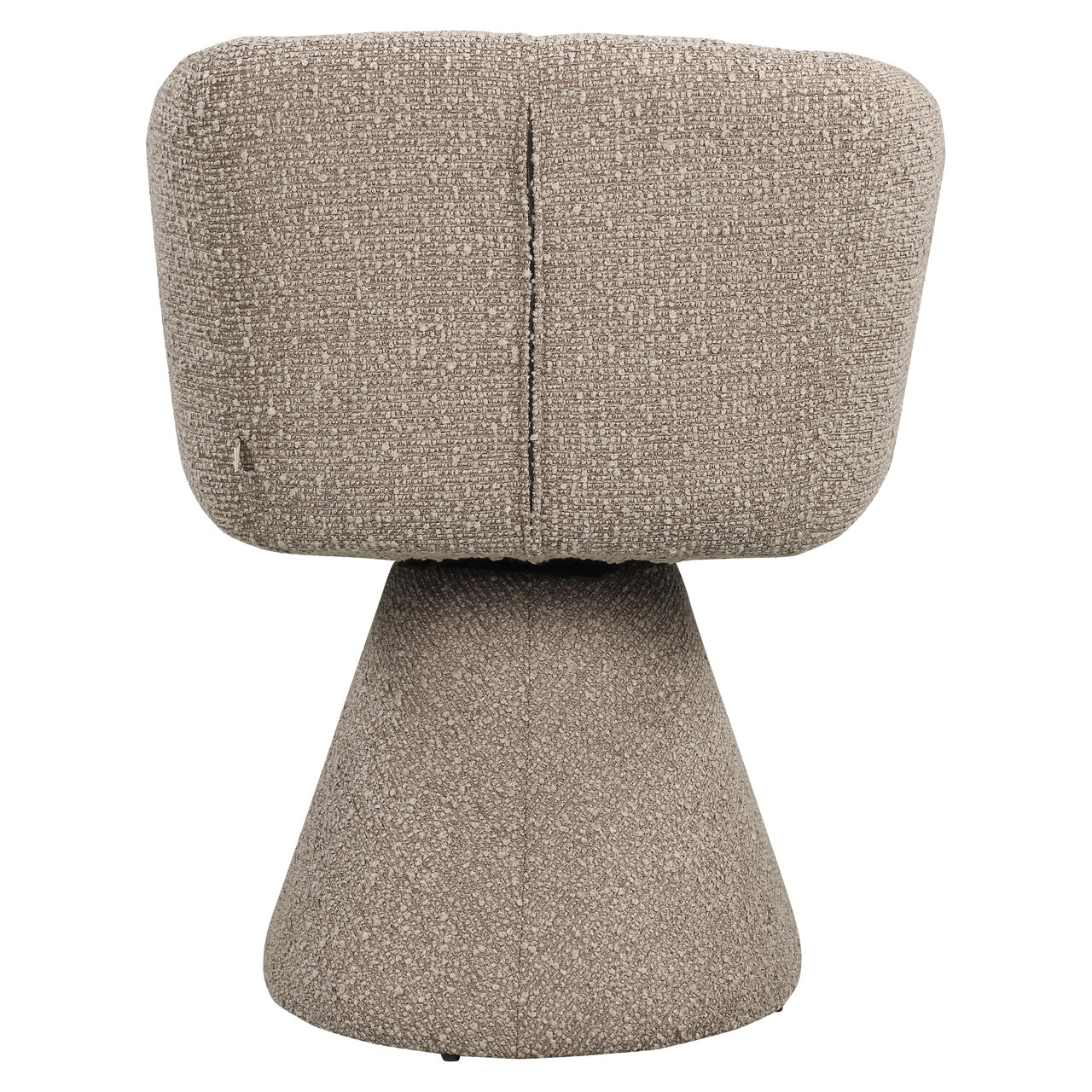 Draaistoel Madeline mocca chunky swivel