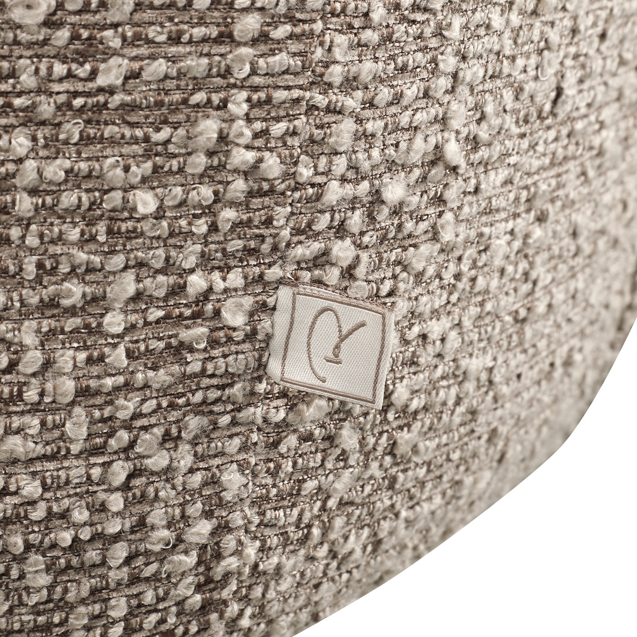 Draaistoel Madeline mocca chunky swivel