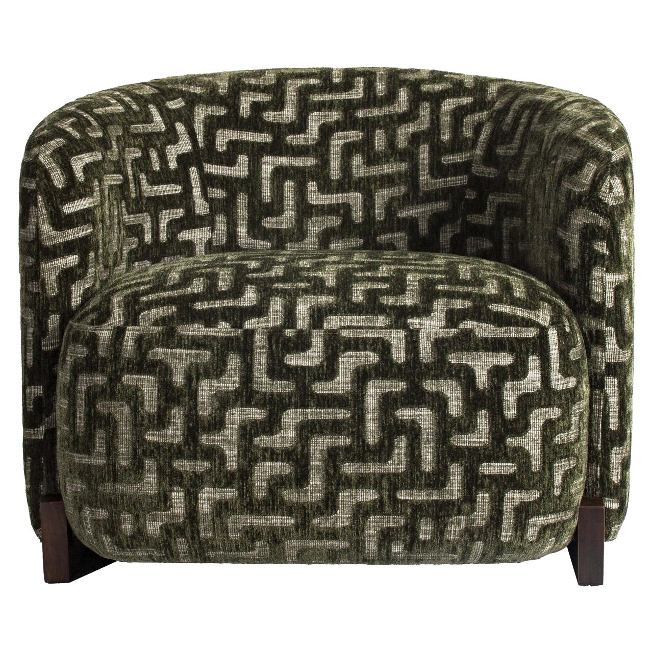 Fauteuil Hannah - Moss labyrinth