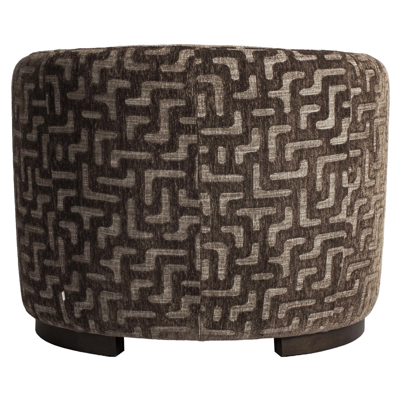 Fauteuil Hannah - Brown labyrinth