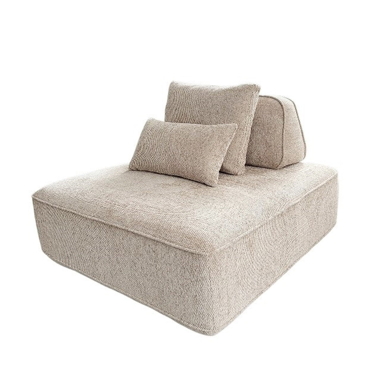 Sofa Tudor - Natural boldweave - 1-seater