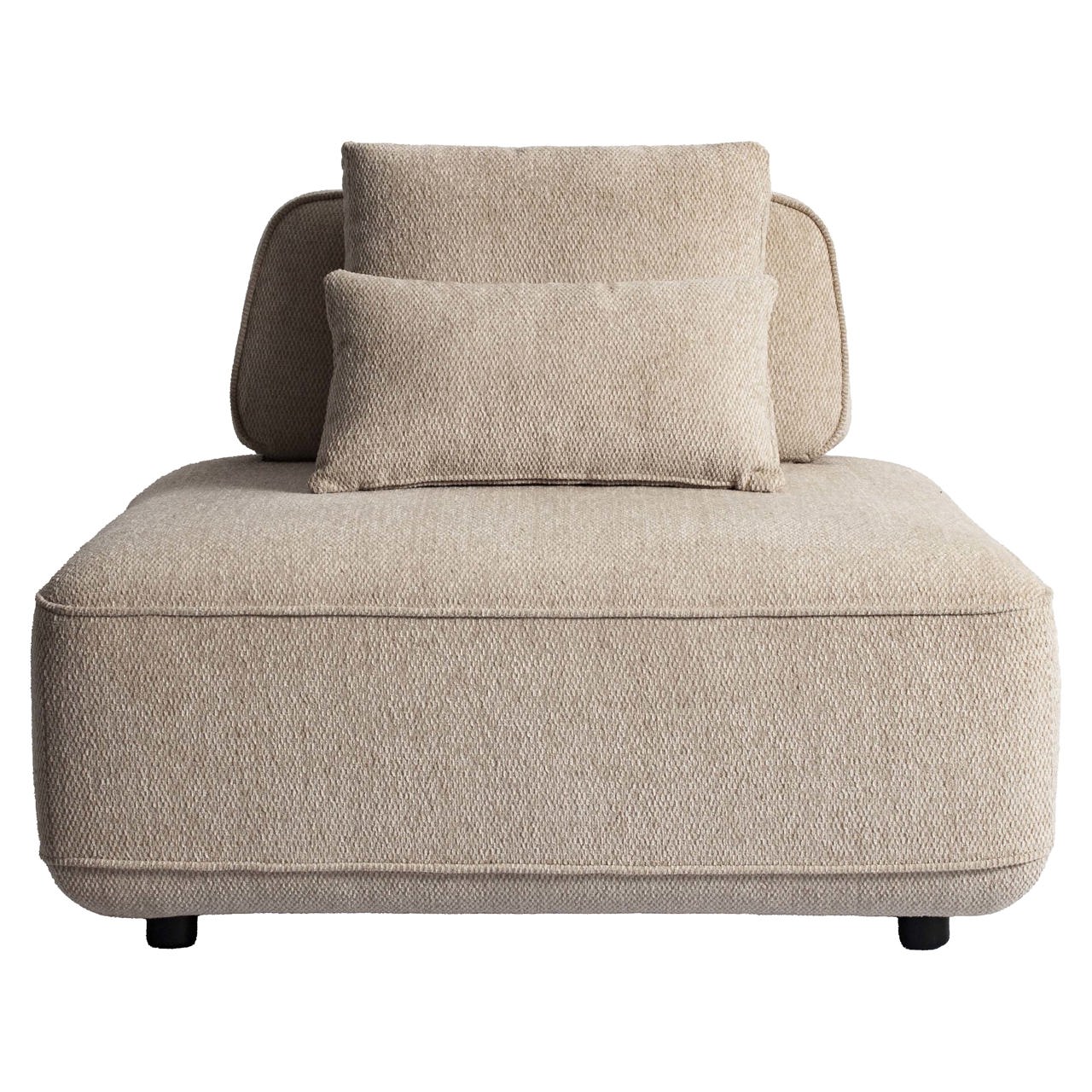 Sofa Tudor - Natural boldweave - 1-seater