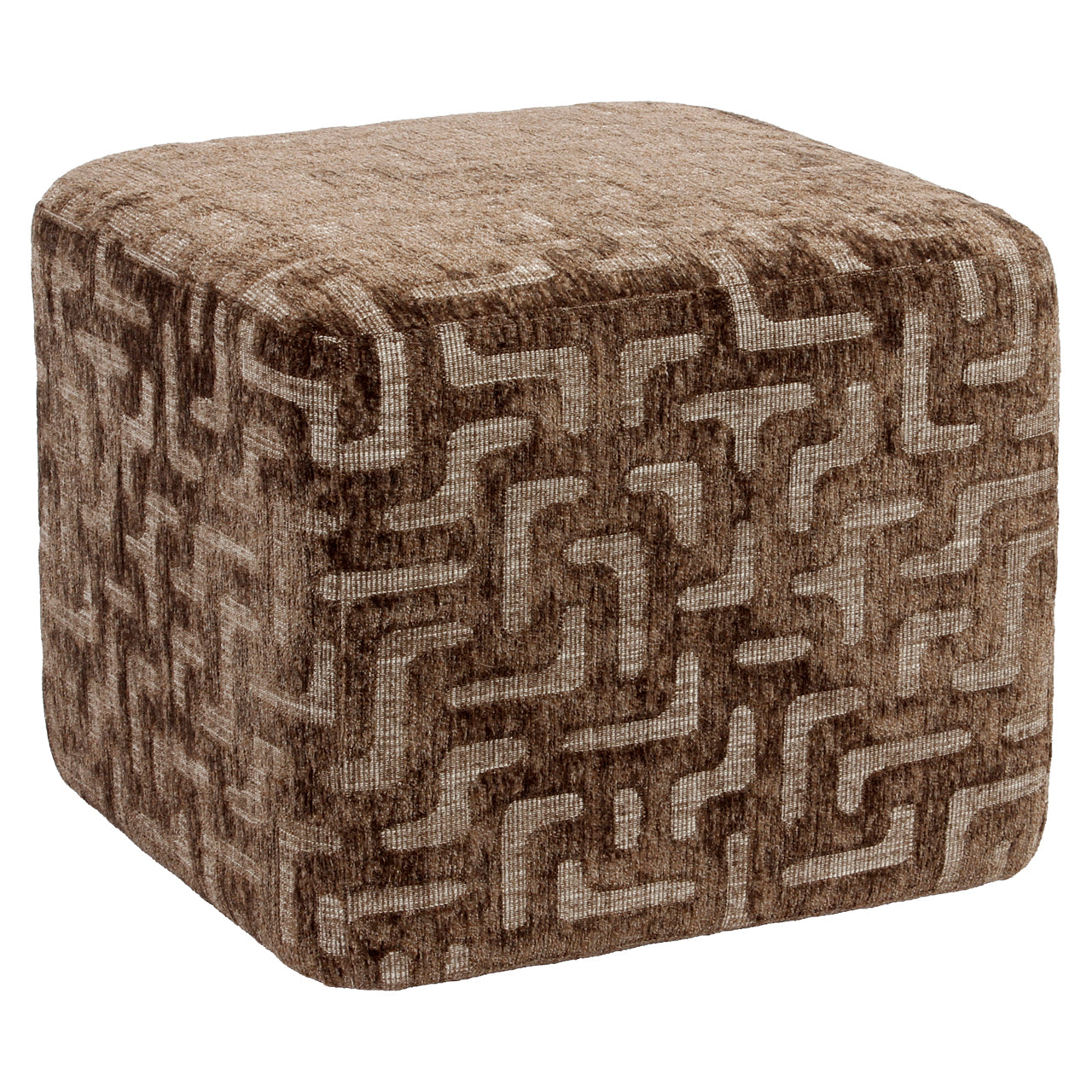 Poef Ciela - Brown labyrinth