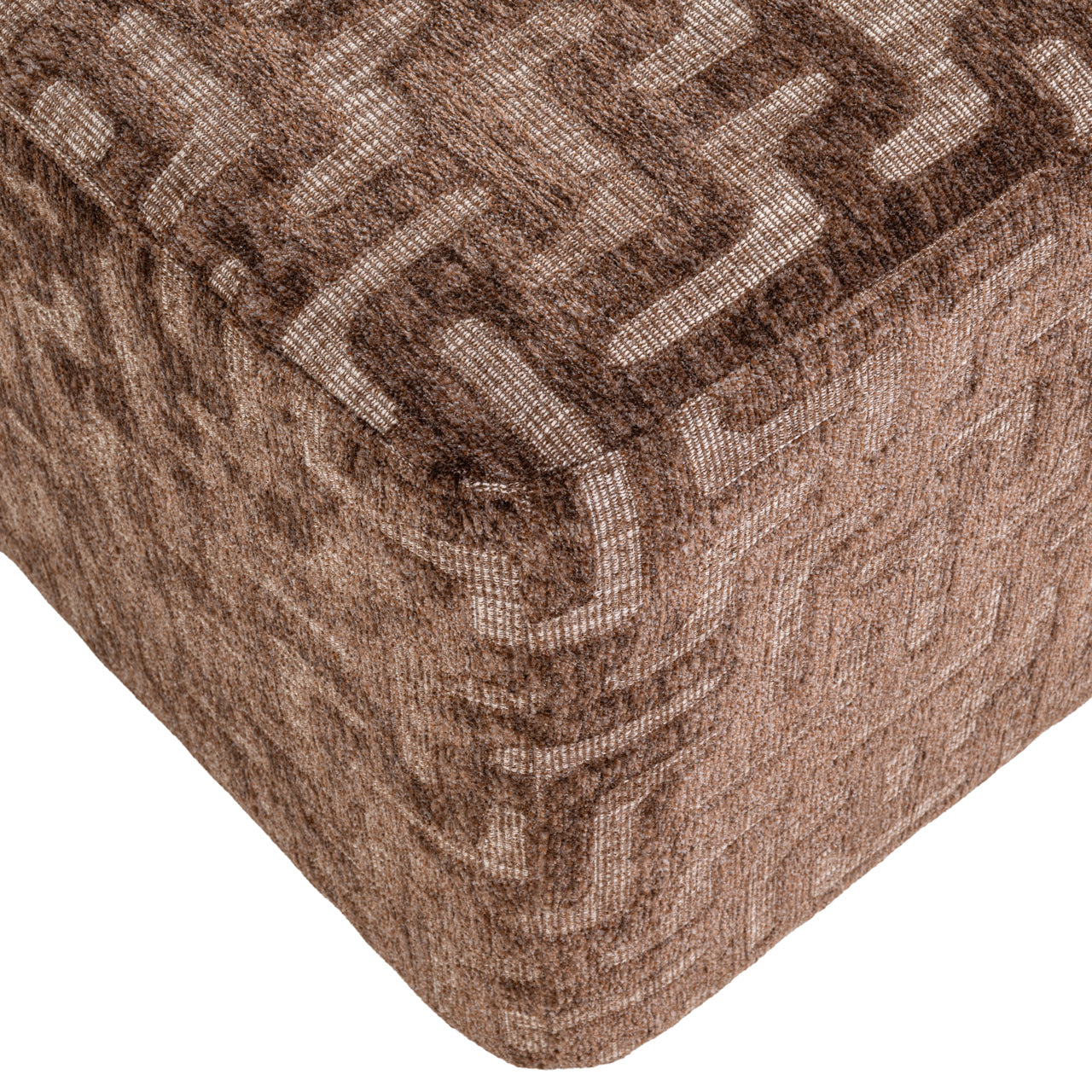 Poef Ciela - Brown labyrinth