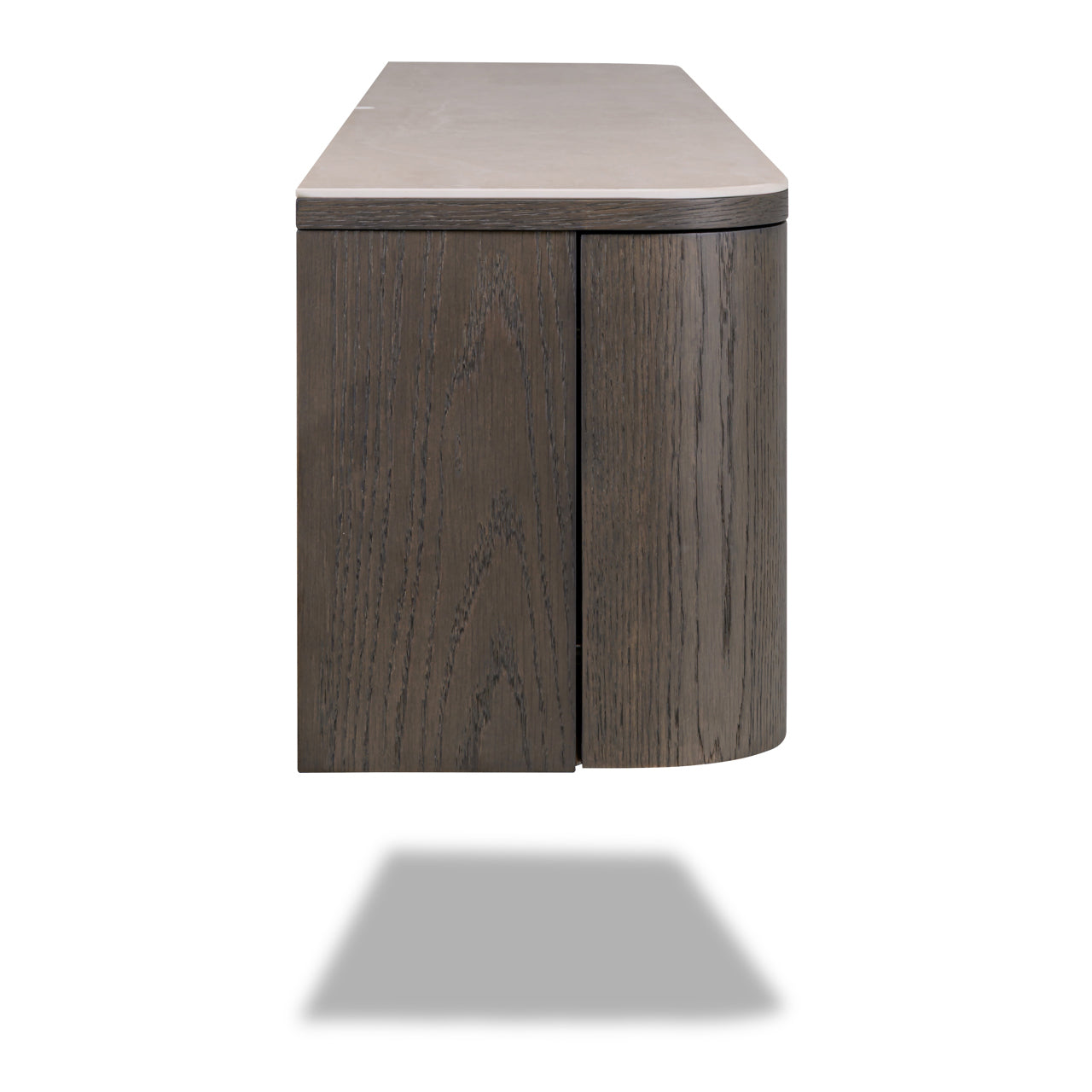TV-meubel Nando - Bruin eiken