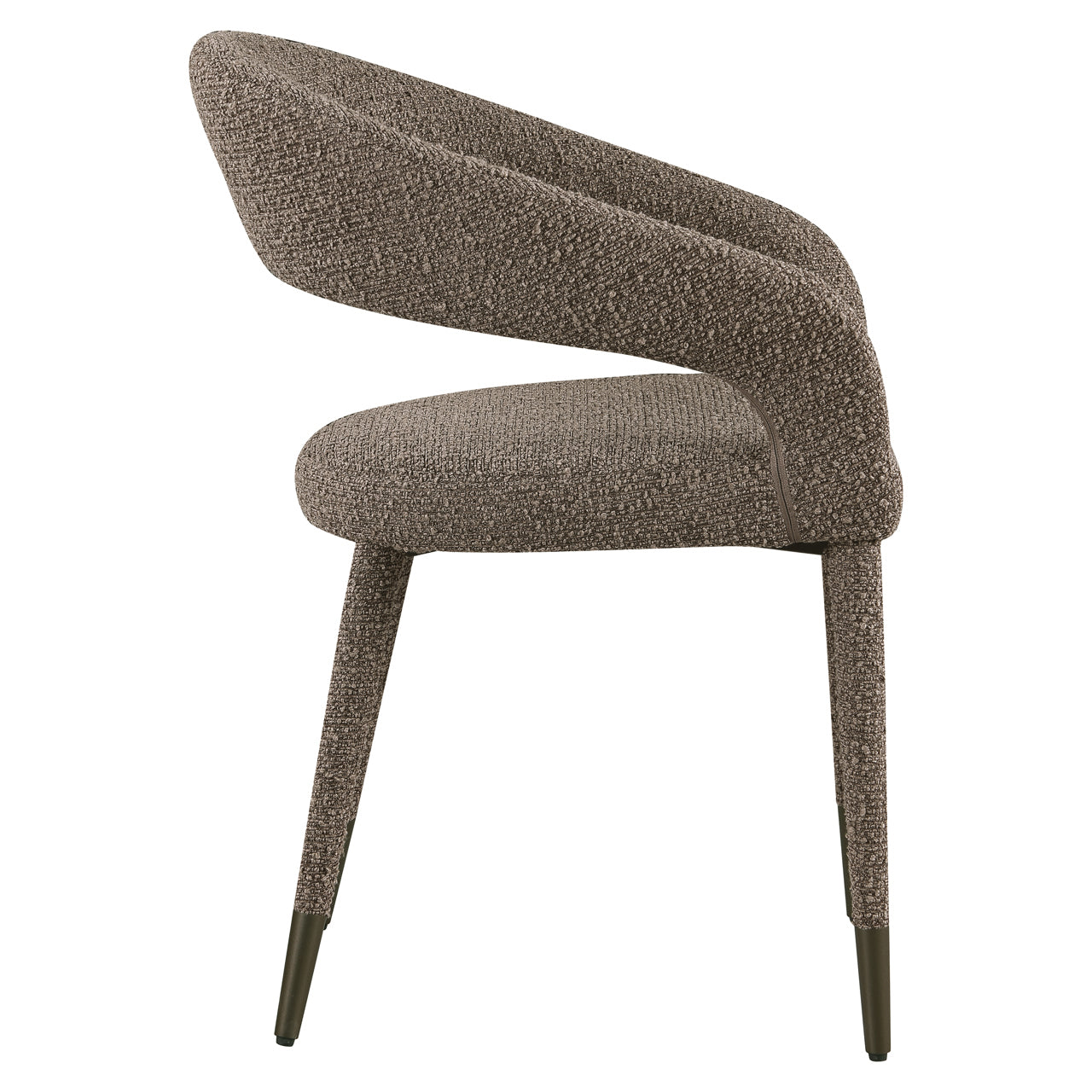 Eetkamerstoel Gia - Brown chunky