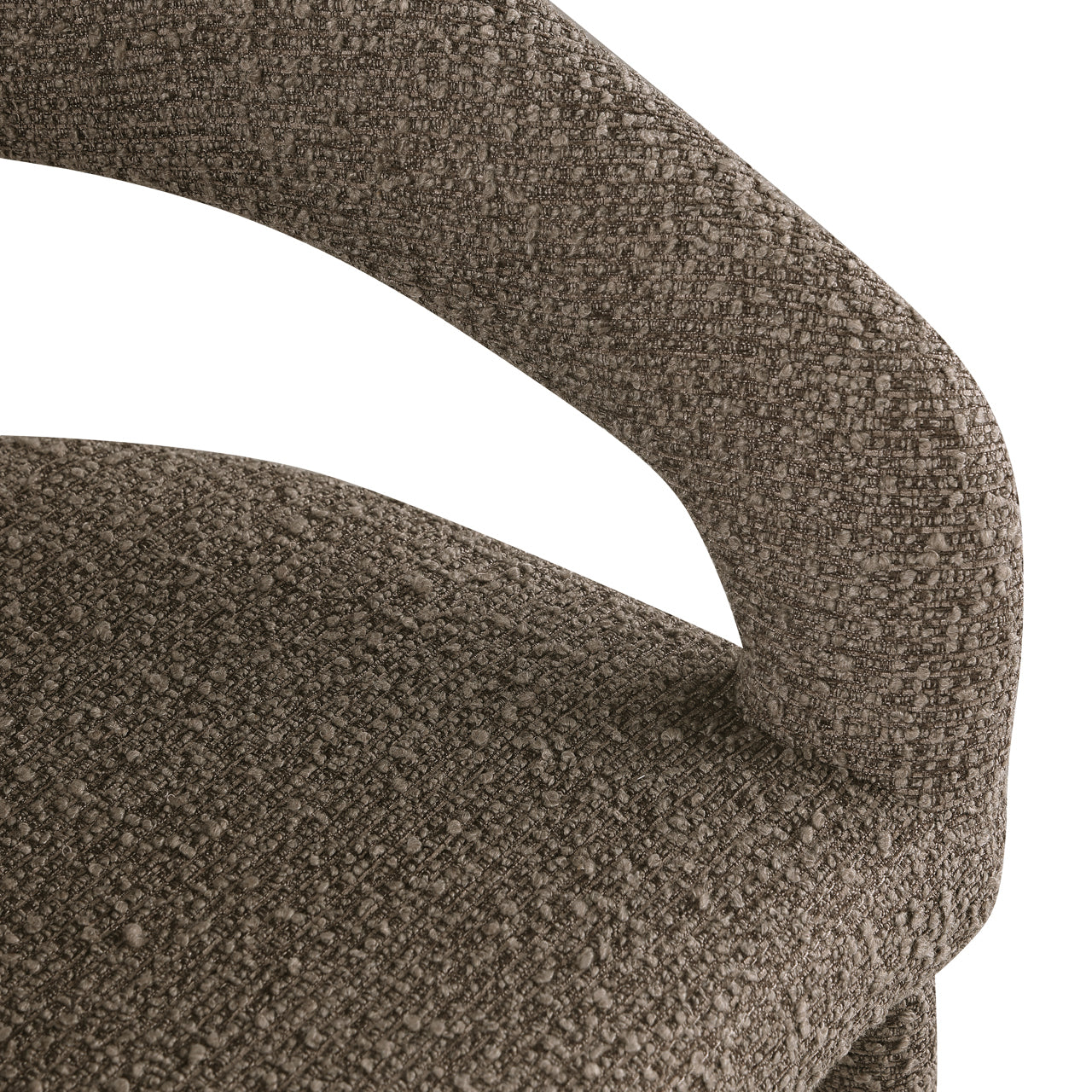 Eetkamerstoel Gia - Brown chunky
