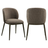 Eetkamerstoel Gandy - Brown chunky