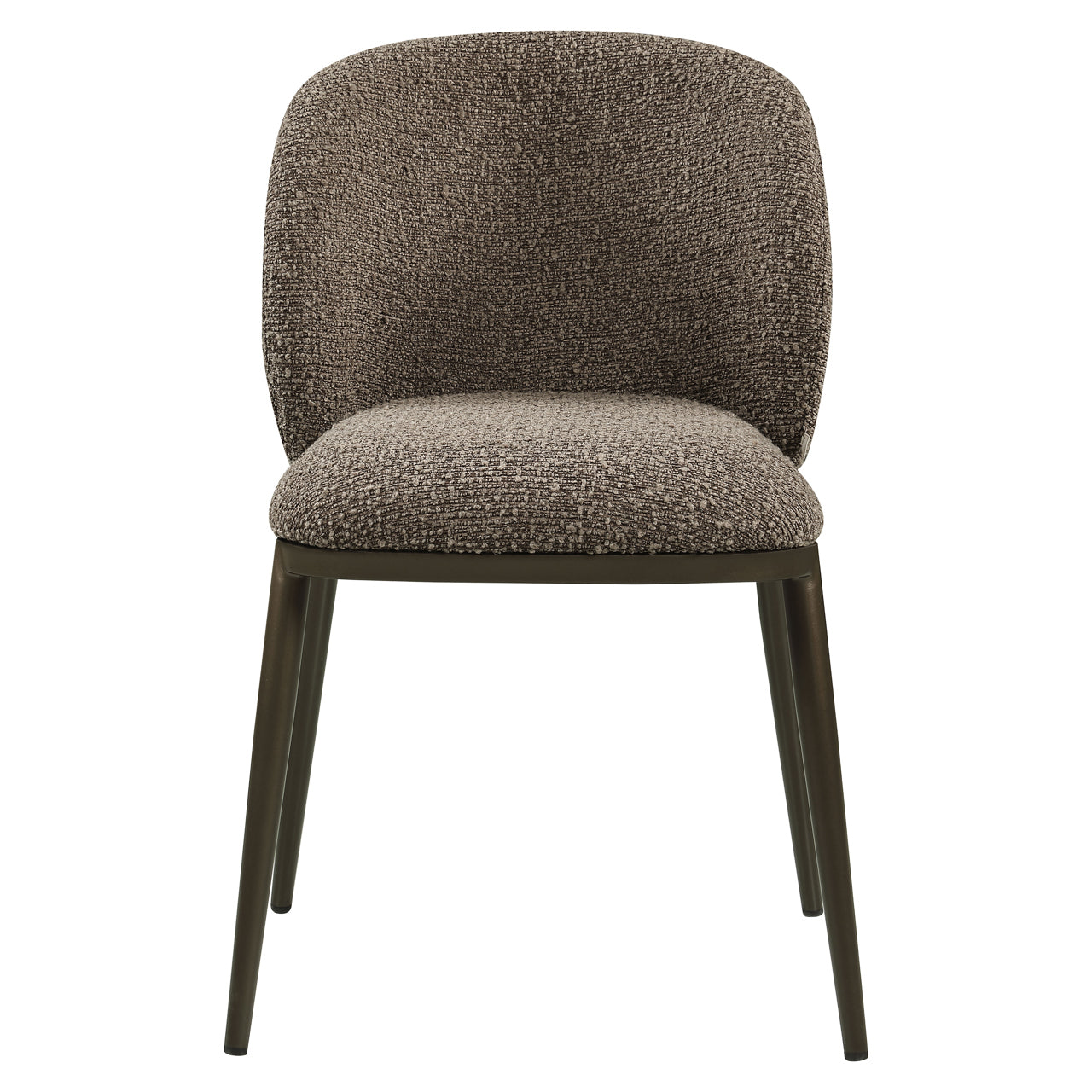 Eetkamerstoel Gandy - Brown chunky