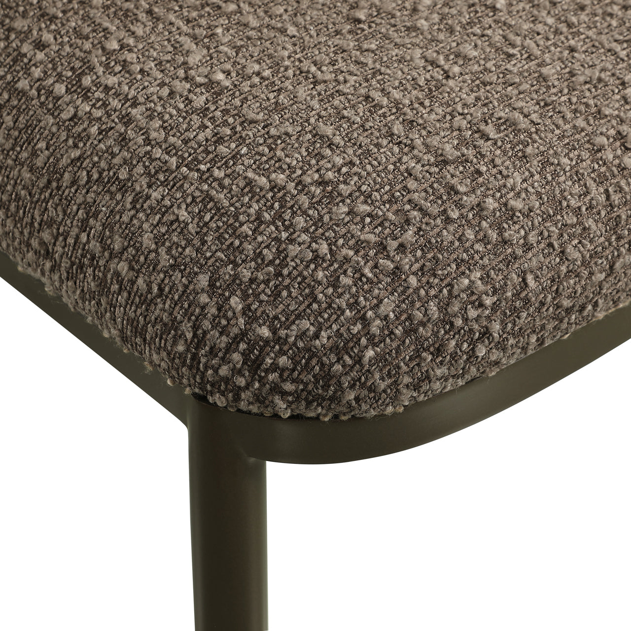 Eetkamerstoel Gandy - Brown chunky