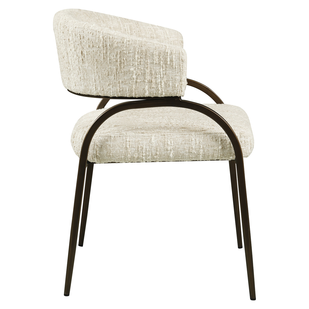 Eetkamerstoel Charda - Beige angora