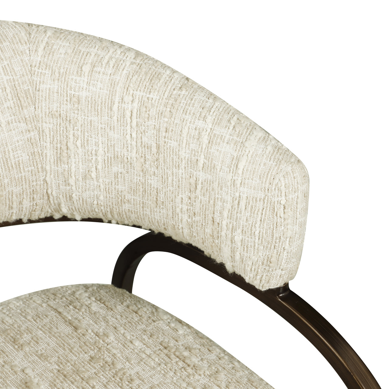 Eetkamerstoel Charda - Beige angora