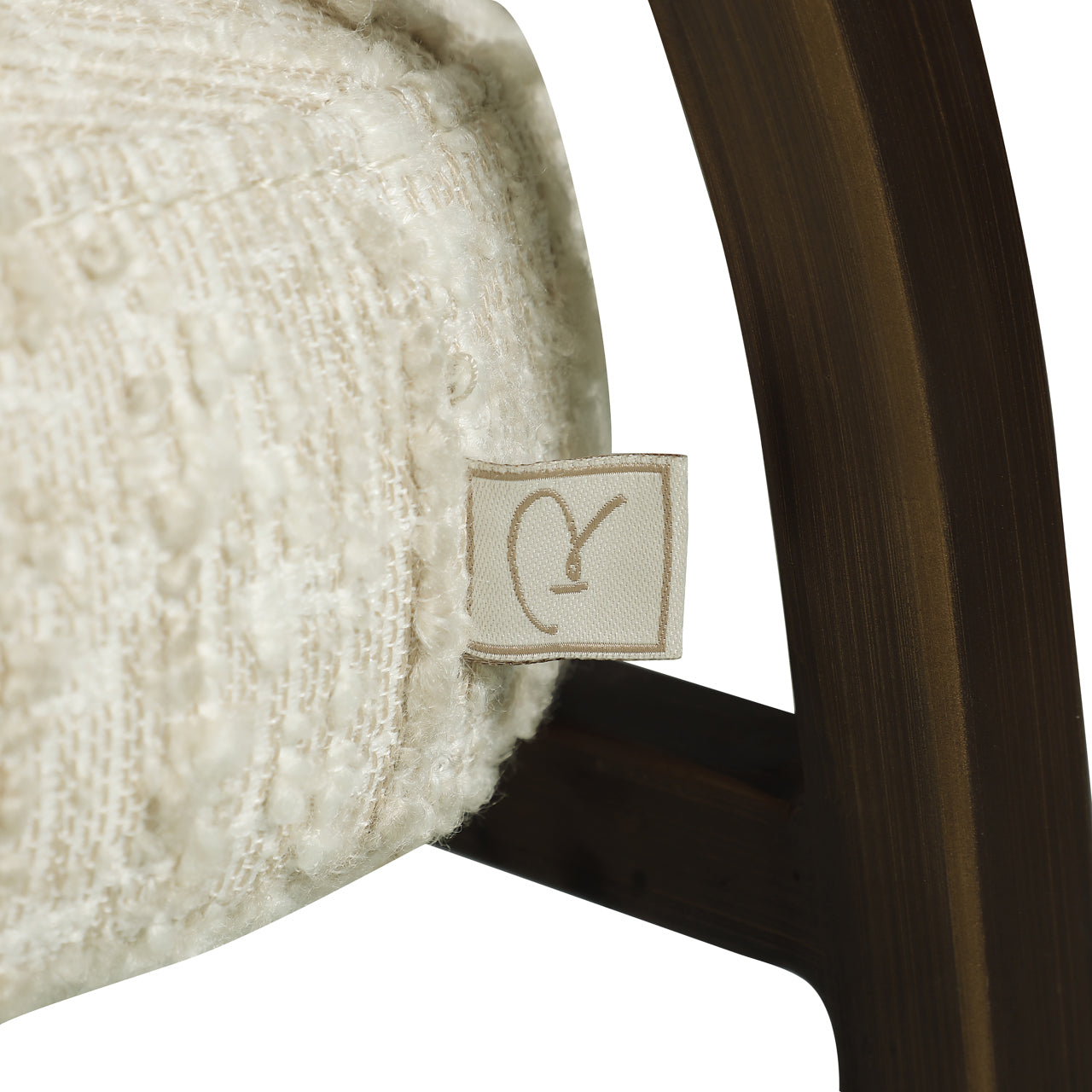 Eetkamerstoel Charda - Beige angora