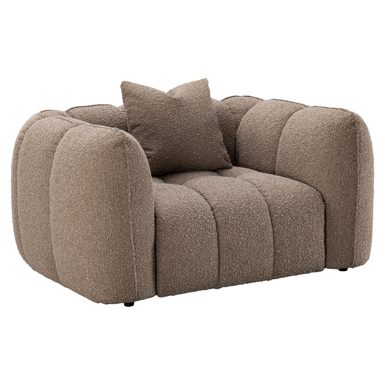 Fauteuil Hogan - Mocca chunky