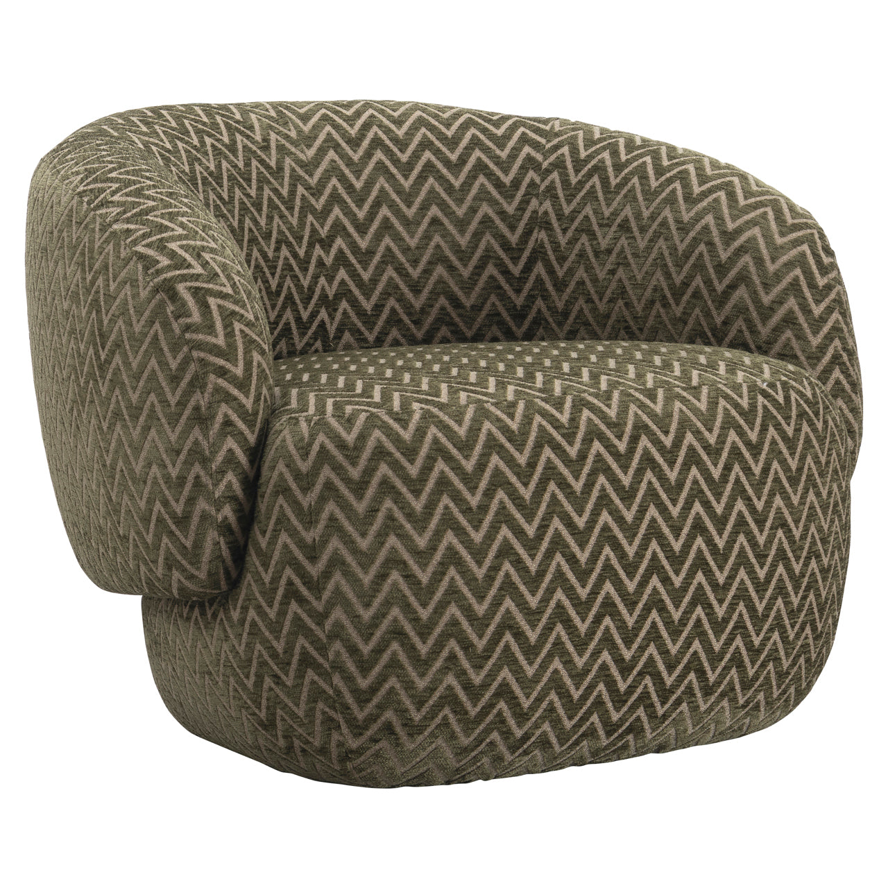 Fauteuil Milano - Moss chevron