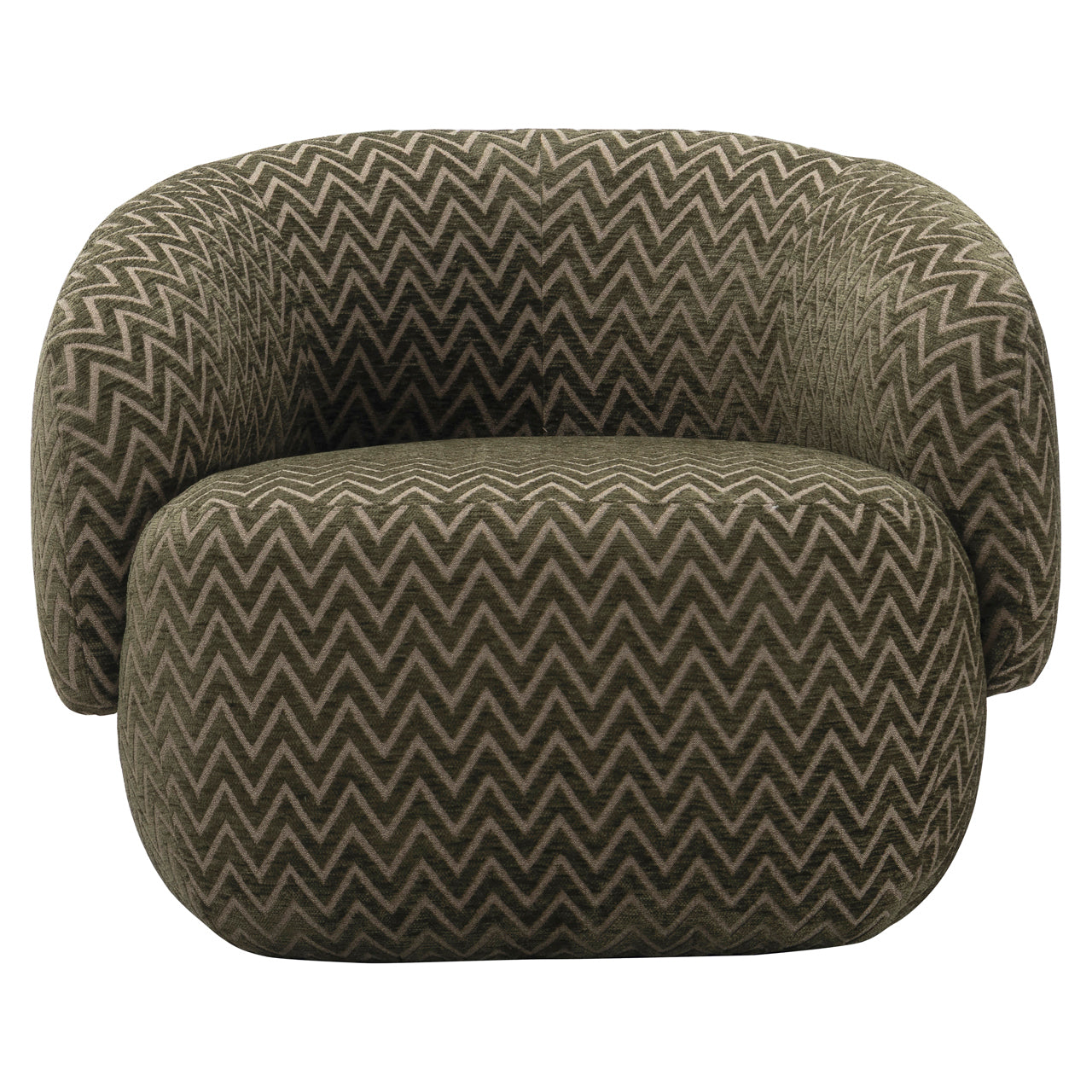 Fauteuil Milano - Moss chevron