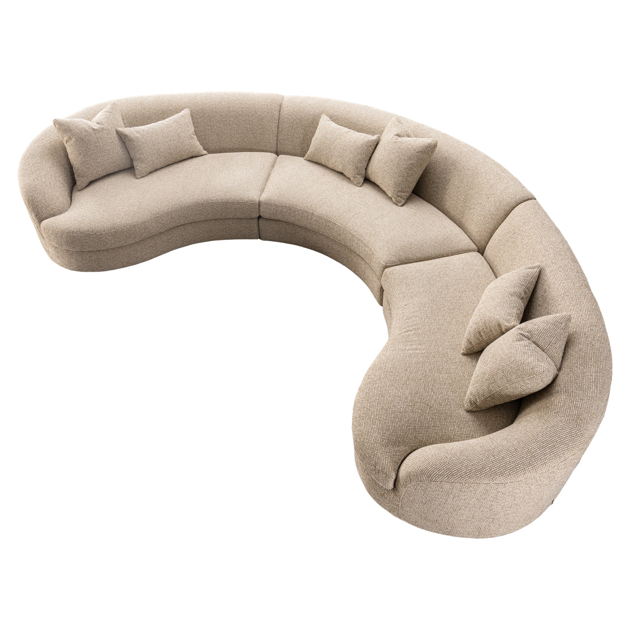 Sofa Morena - Cream blockweave