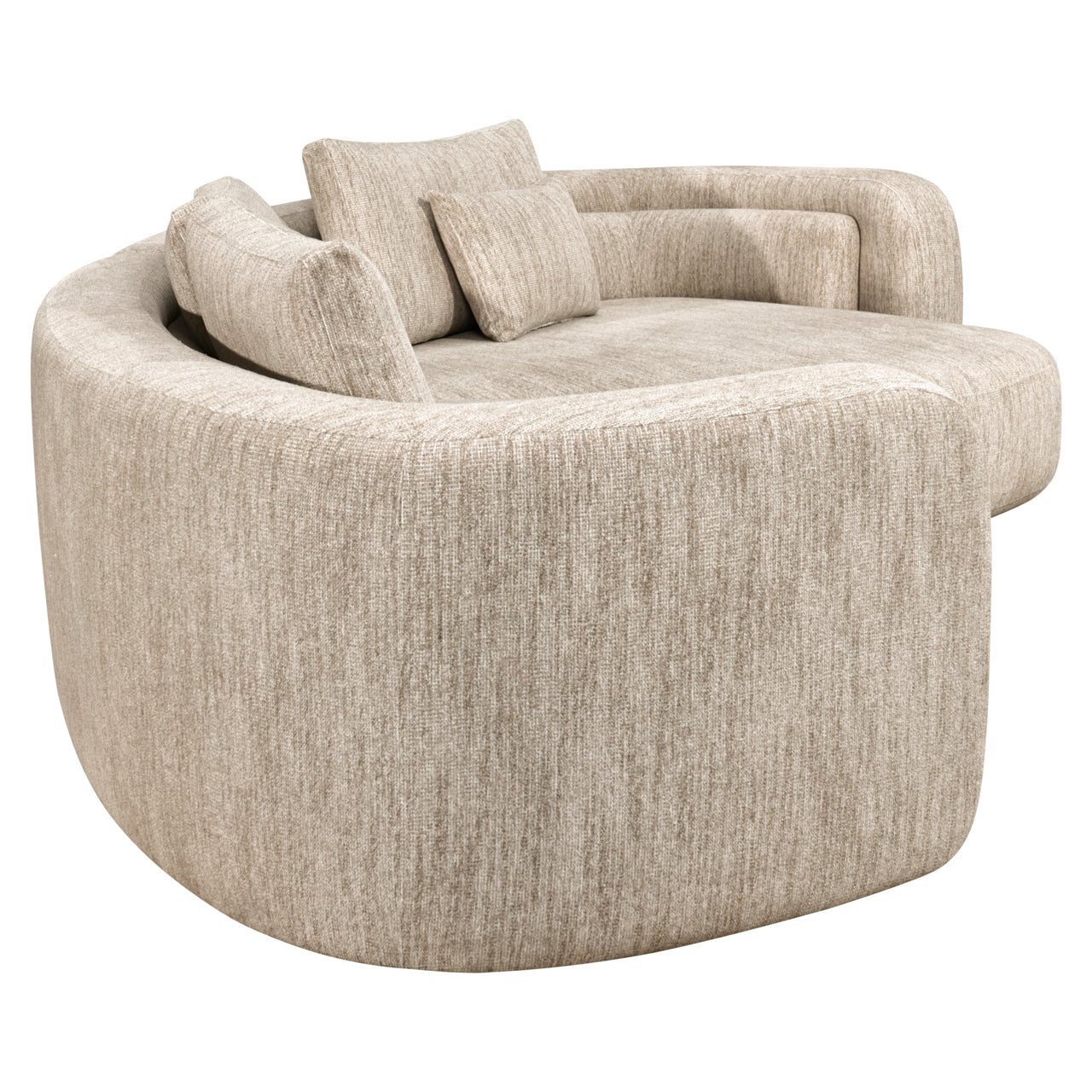 Sofa Angusto rechts - Natural softweave