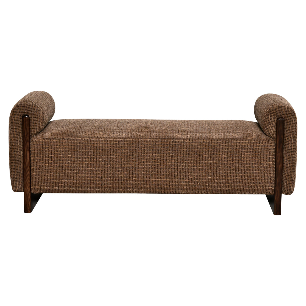 Bench Winslov - Brown blockweave