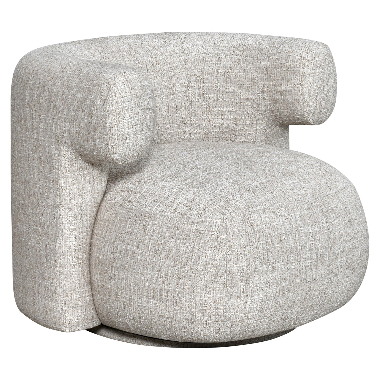 Fauteuil Talley - Cream tweed