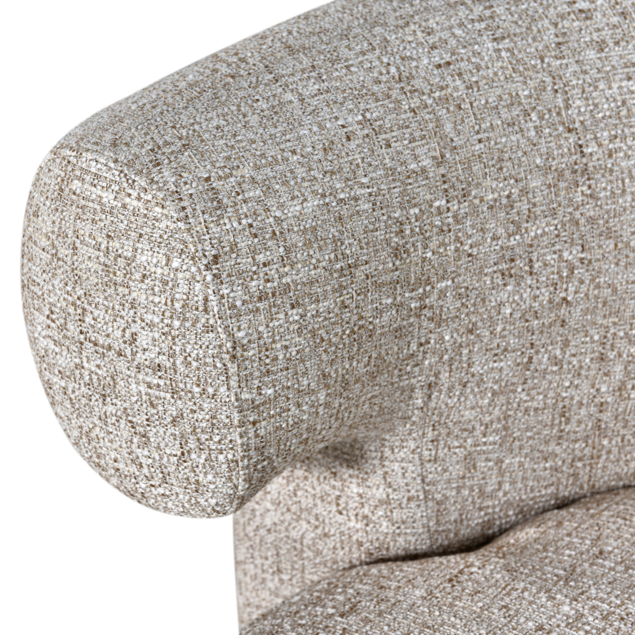 Fauteuil Talley - Cream tweed