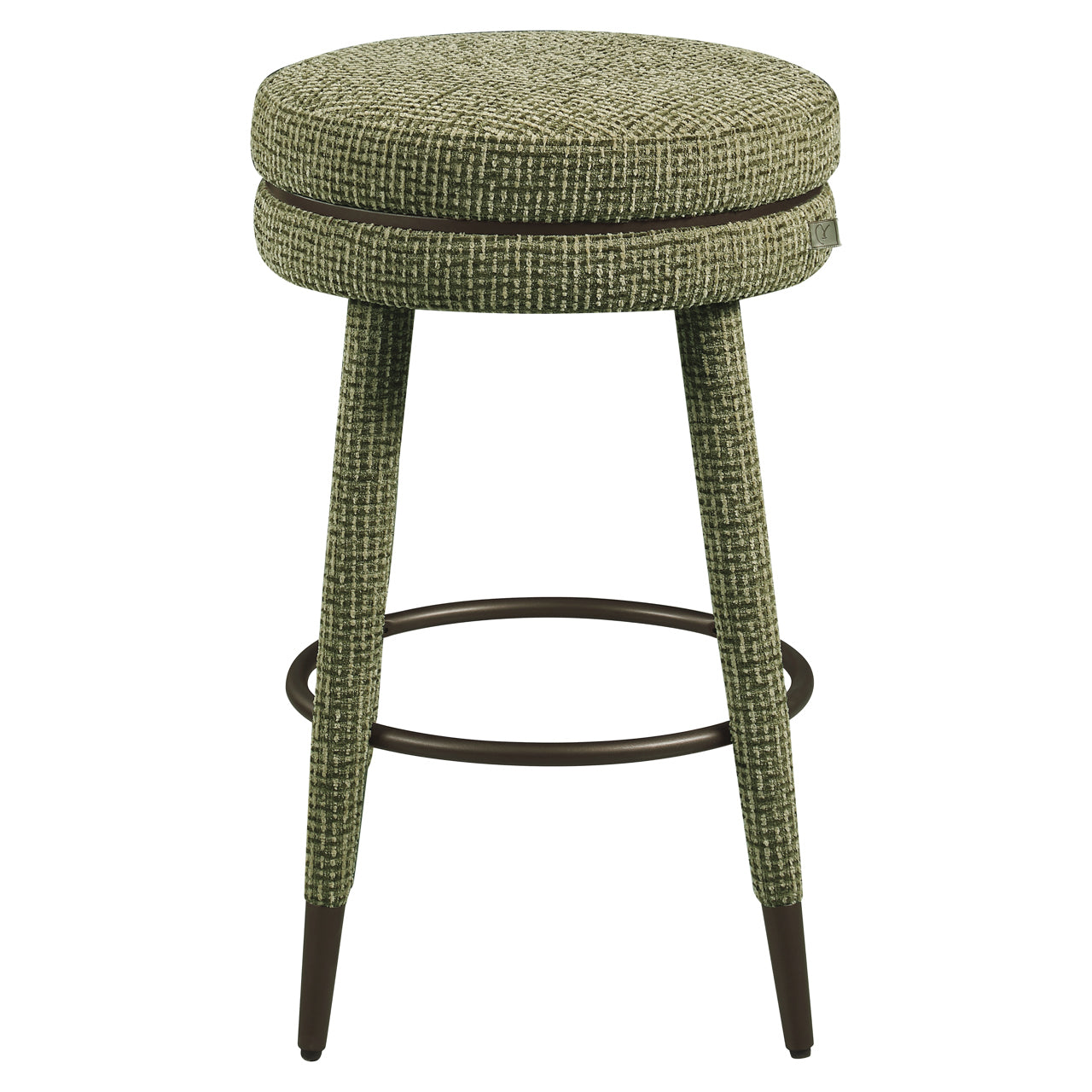 Barkruk Tenashar - Green blockweave