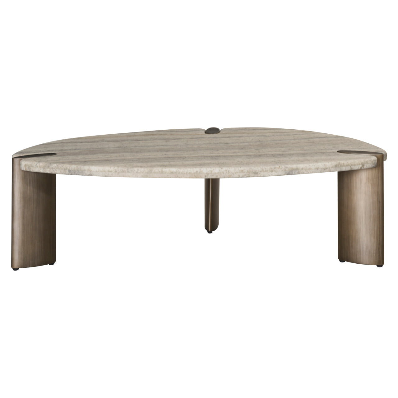 Salontafel Arcadia - Grijs travertijn