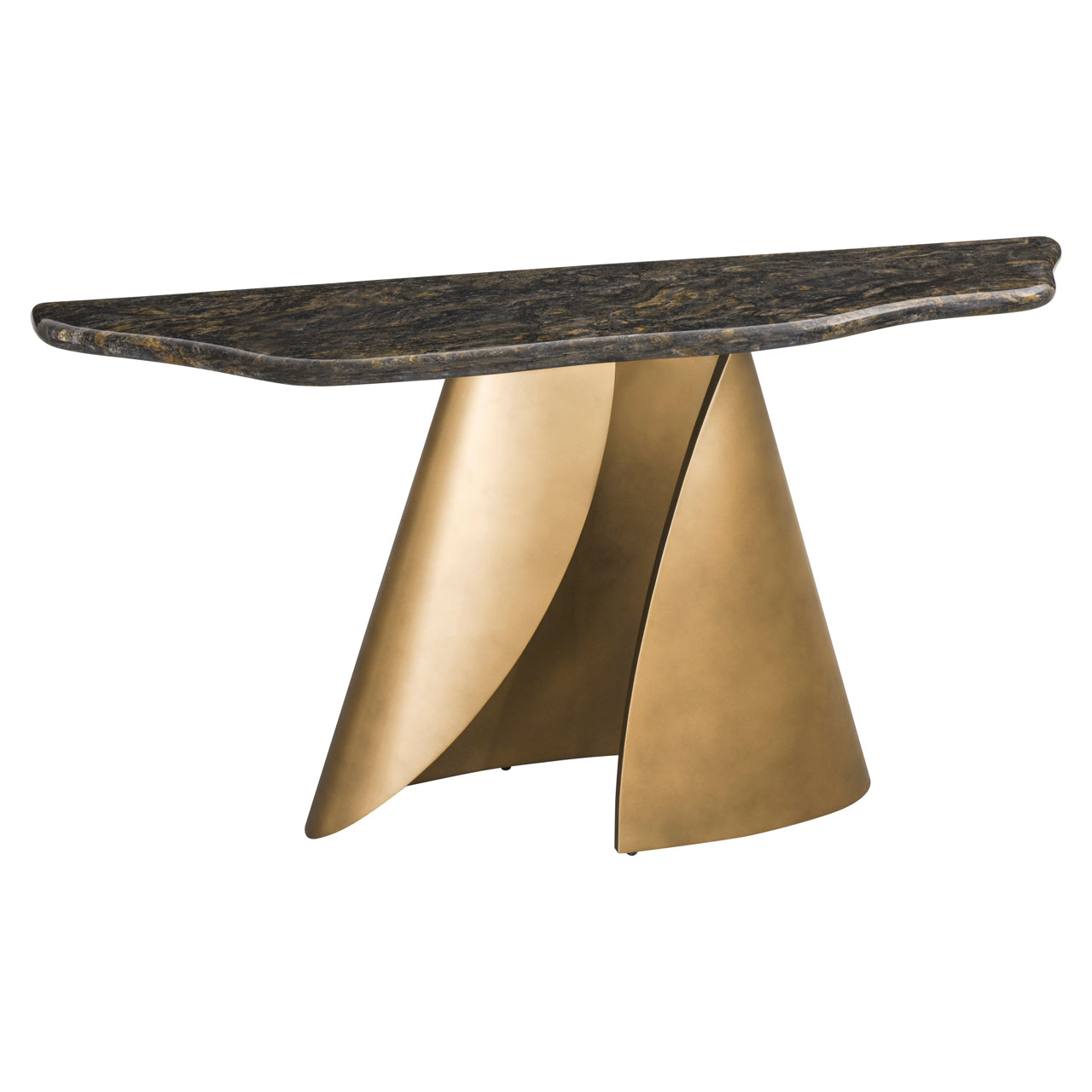 Consoletafel Goldman - Zwart marmer