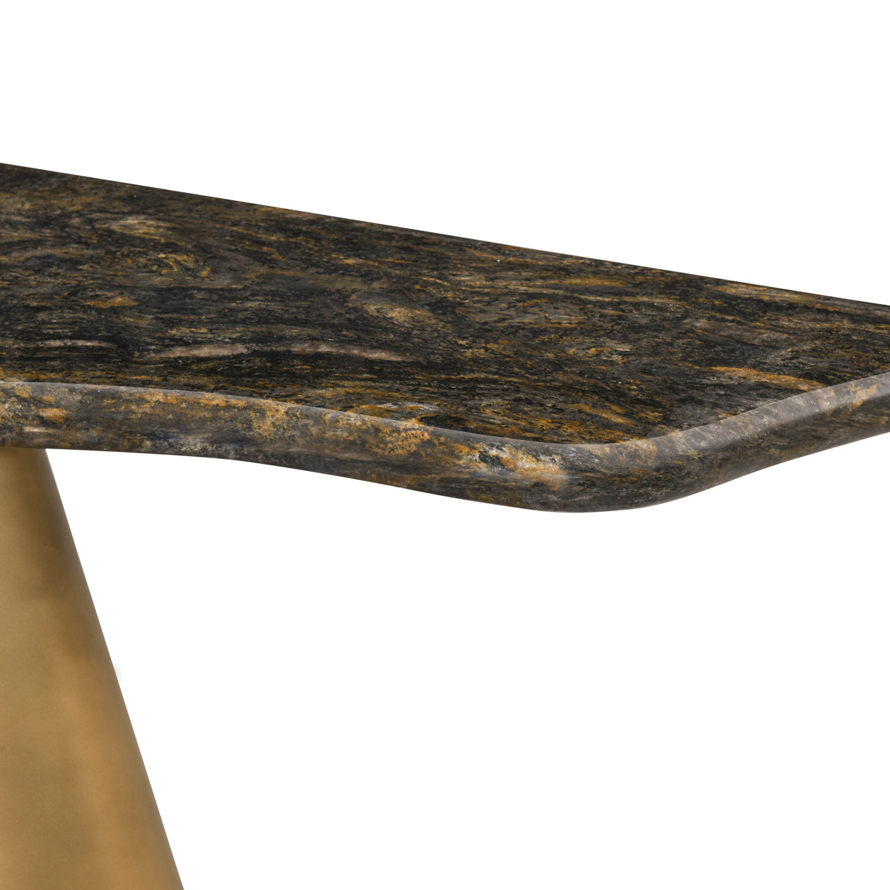Consoletafel Goldman - Zwart marmer
