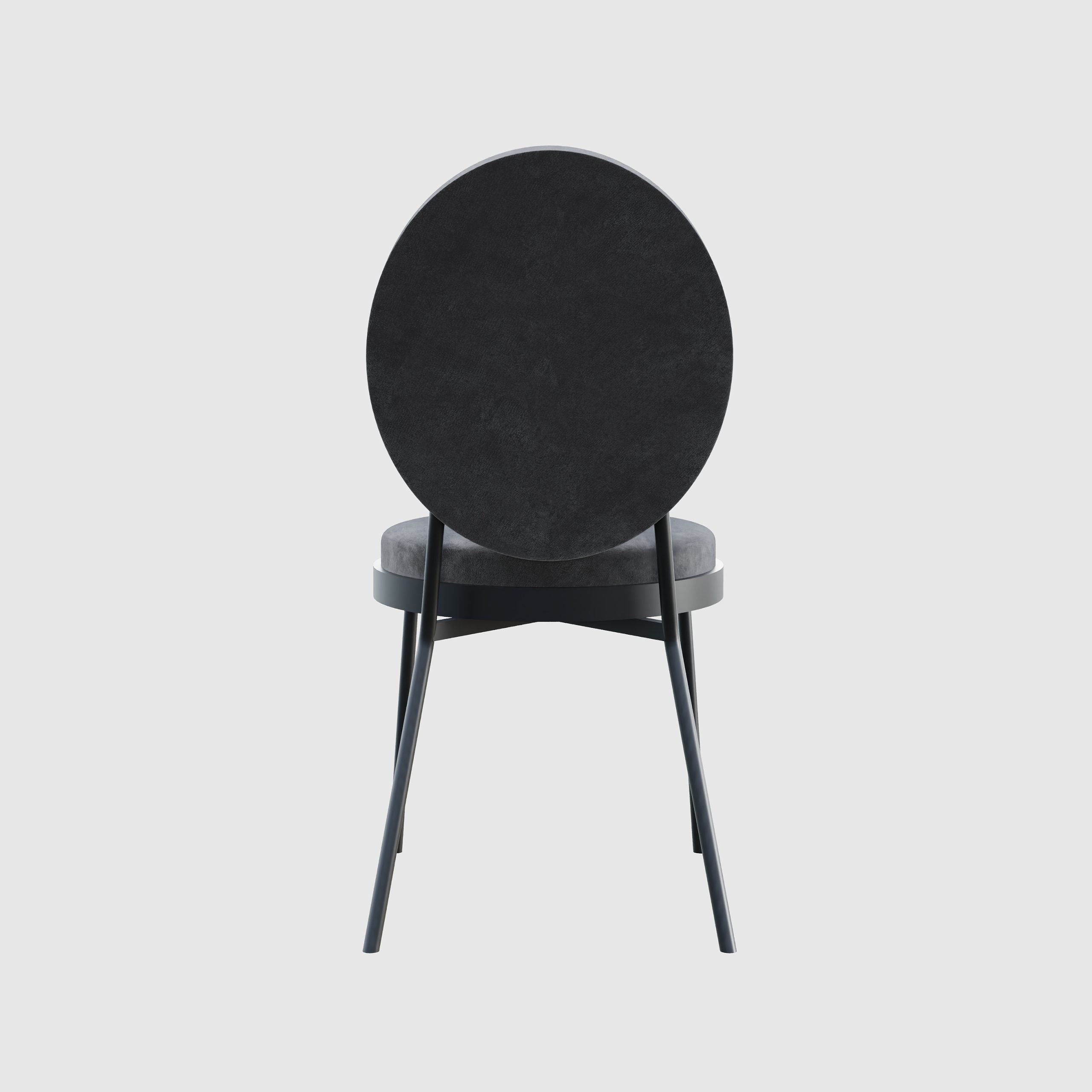Conferentie stoel Eva - Black (set van 2)