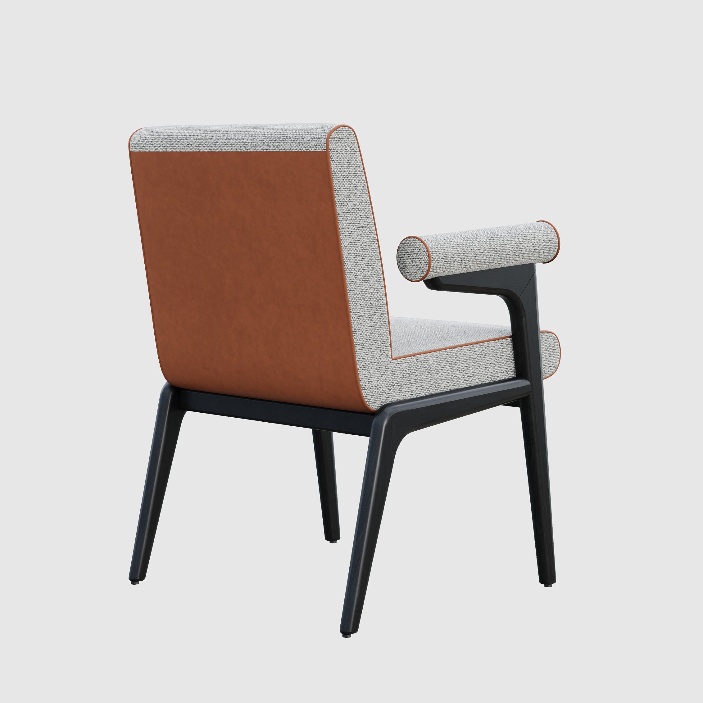 Eetkamerstoel Cary - Black wood