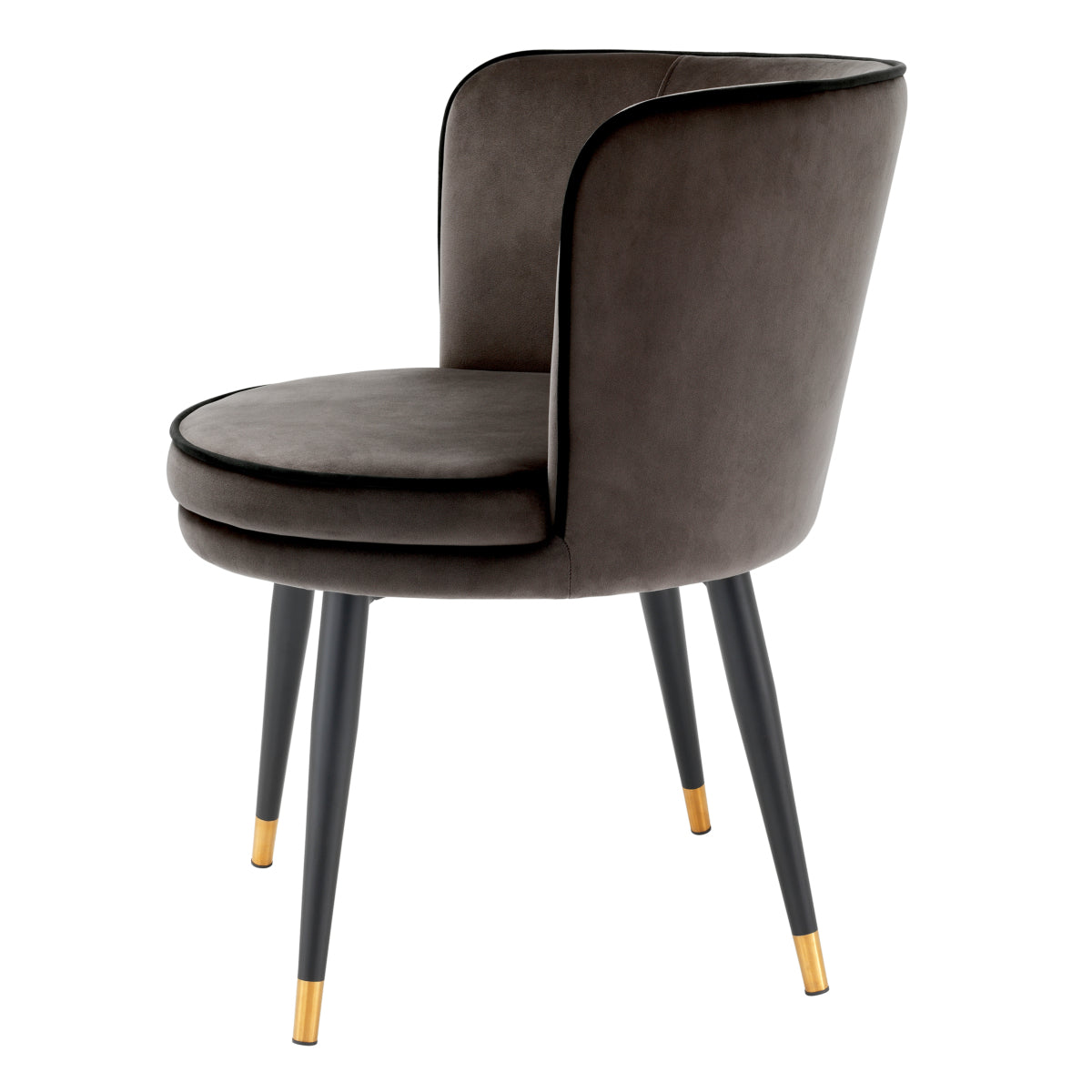 Eetkamerstoel Grenada - Grey velvet