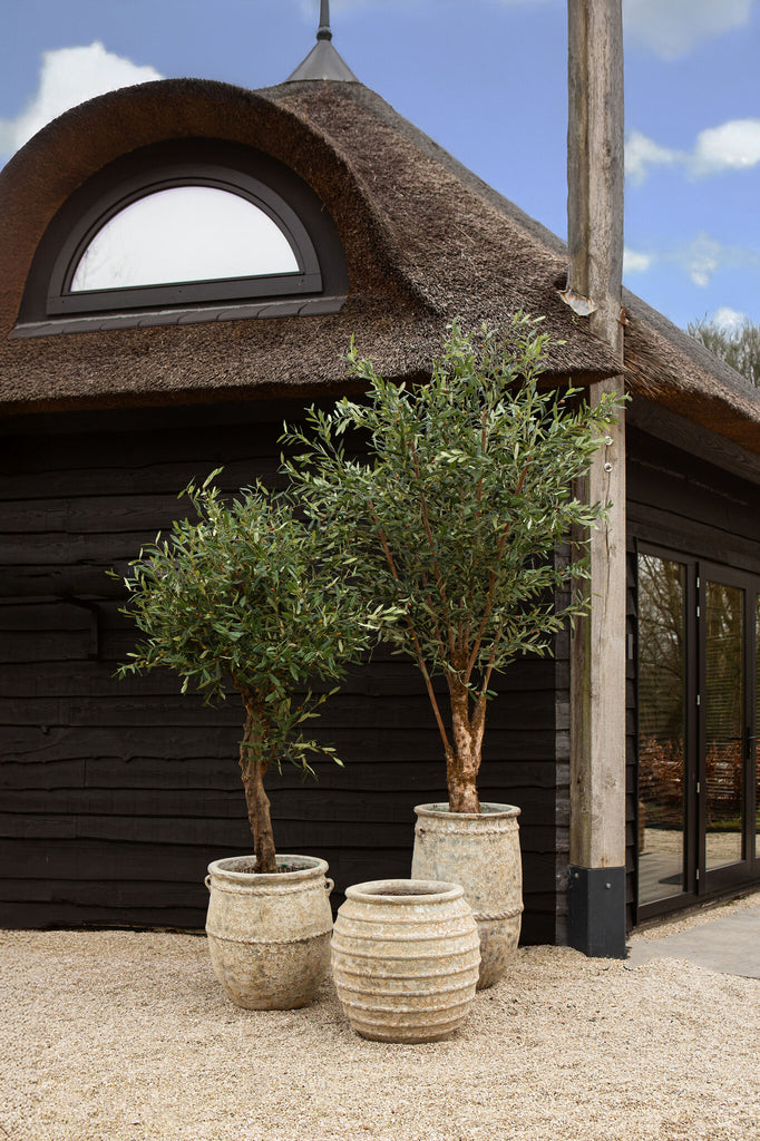 Pot Tony - Grijs - Laag