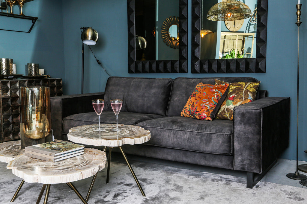 Salontafel Khine - Crème (set van 3)