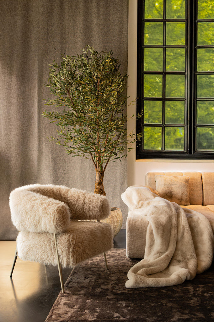 Fauteuil Hair - Crème