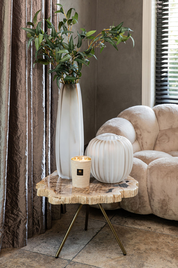 Salontafel Khine - Crème (set van 3)