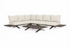 Loungeset Stockholm - Brons - Beachy bouclé