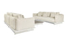 Sofaset Volar 2 x 3 - Camel Sand - Natural Gravel