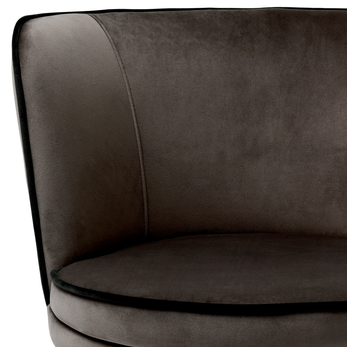 Eetkamerstoel Grenada - Grey velvet