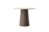 Tuintafel Sorolo - High dining - Ø120 - Brons - Neolith stone grey