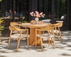 Tuintafel Sorolo - Ø90 - Teak