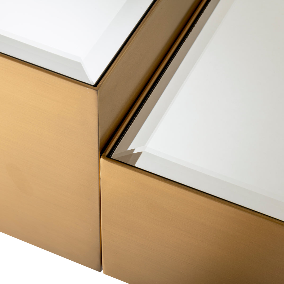 Salontafel Esposito - Mirror glass (set van 4)