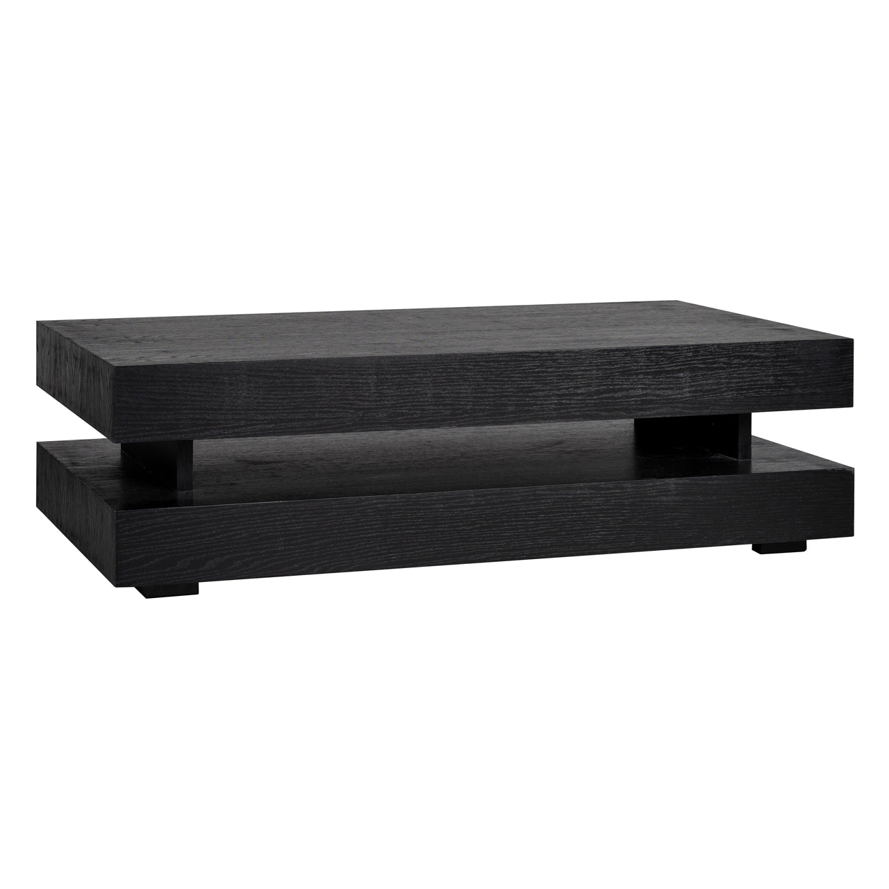 Salontafel Oakura blok H - Zwart
