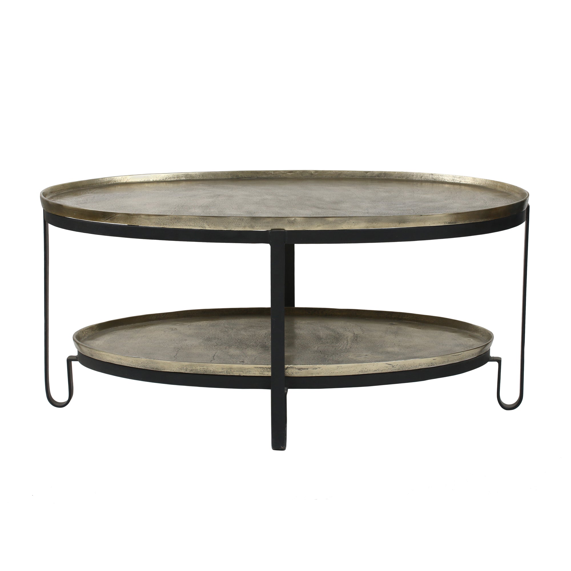 Salontafel Kae Gold - Ovaal