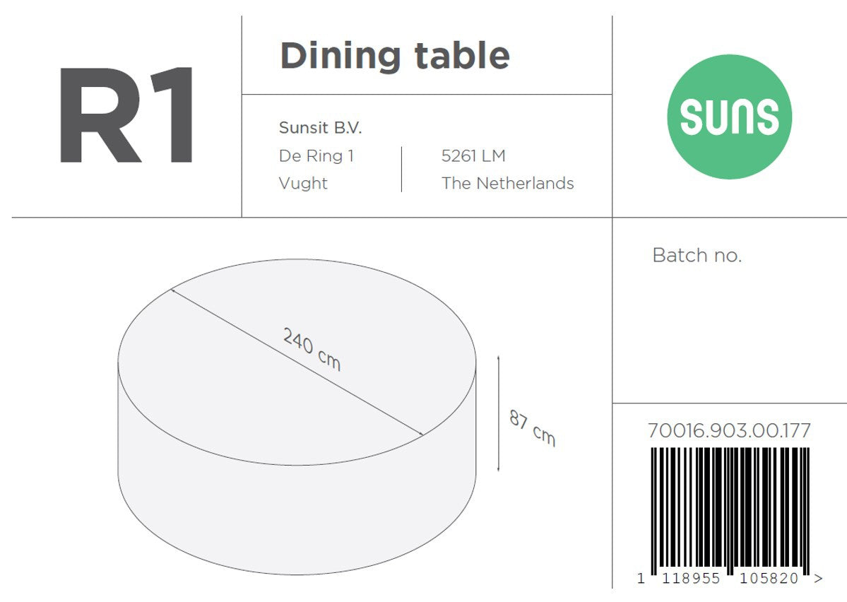 Beschermhoes - Cover R1