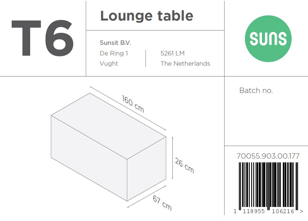 Beschermhoes - Cover T6