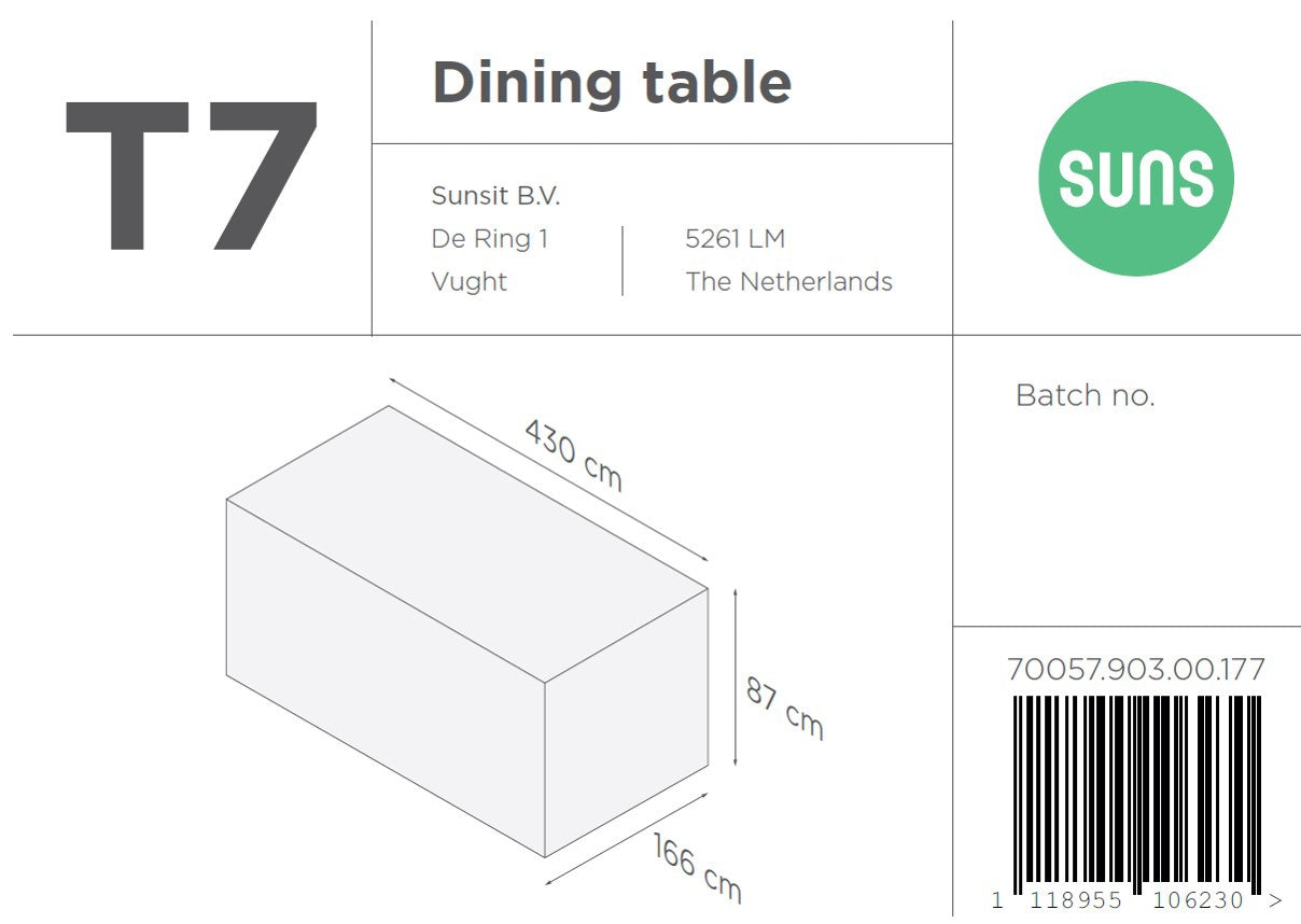 Beschermhoes - Cover T7