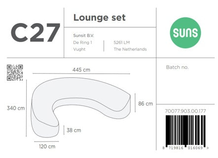 Beschermhoes - Cover C27