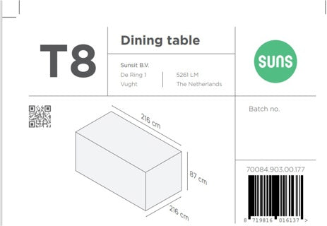 Beschermhoes - Cover T8