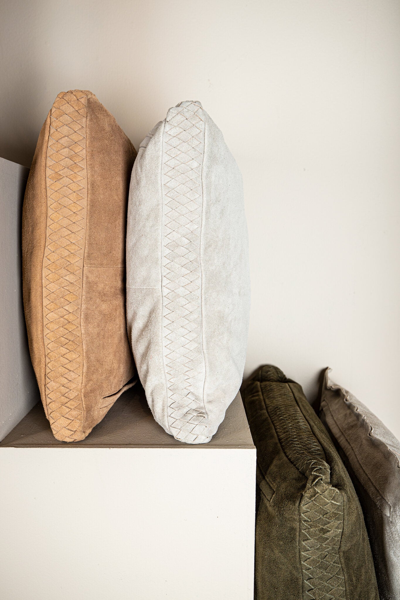 Sierkussen Suky - Taupe - Vierkant - S